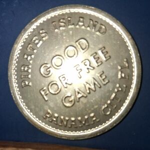 Pirates Island Gold Game Token
